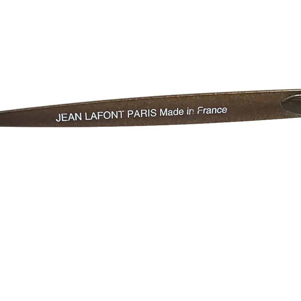 Jean Lafont METHODE 49 Eyeglasses Frames Brown Round Full Wire Rim 50-18-135